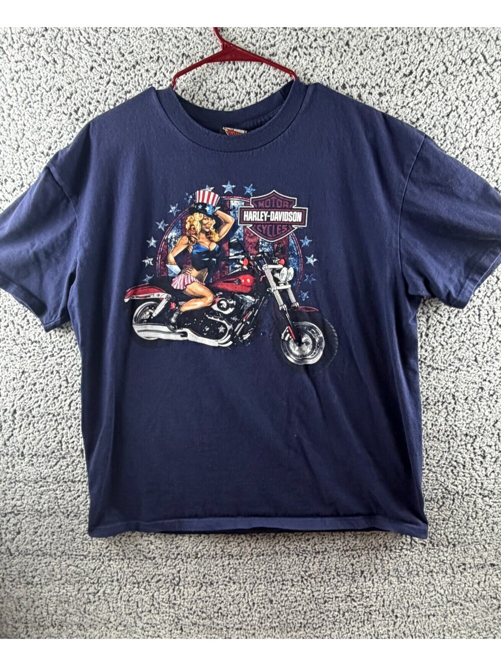 Harley Davidson Boswell's Music City Nashville TN T Shirt Men XL USA Pinup